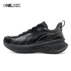 ONEMIX 2025 Winter Training Running Shoes for Men and Women, Leather, Warm, Wear-resistant