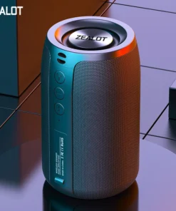 ZEALOT Mini Portable Bluetooth Speaker with FM Radio and Subwoofer Support