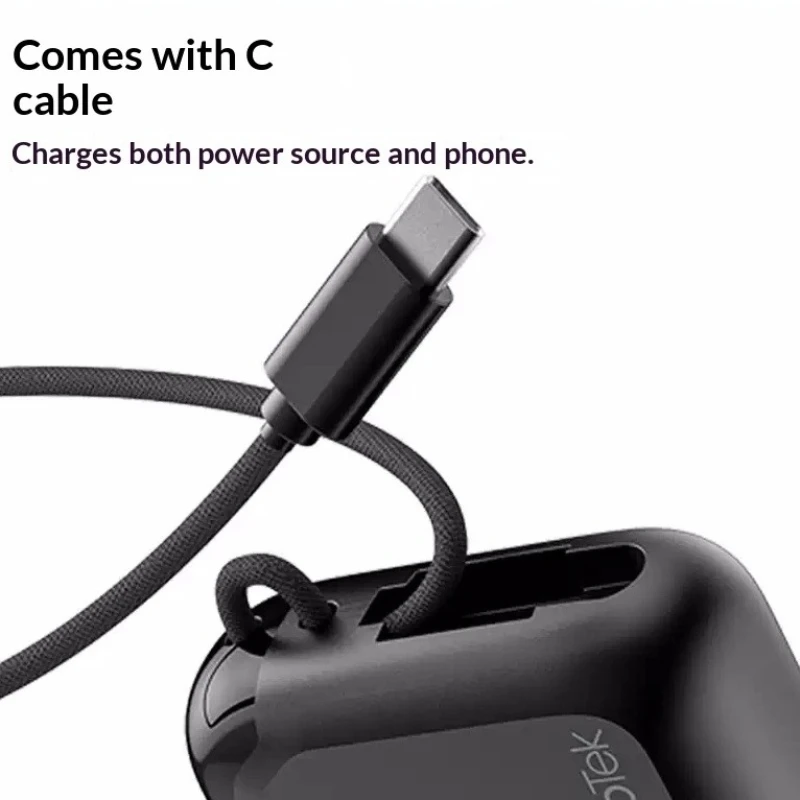 10000mAh Portable Power Bank with 30W Fast Charging and Digital Display - Image 5