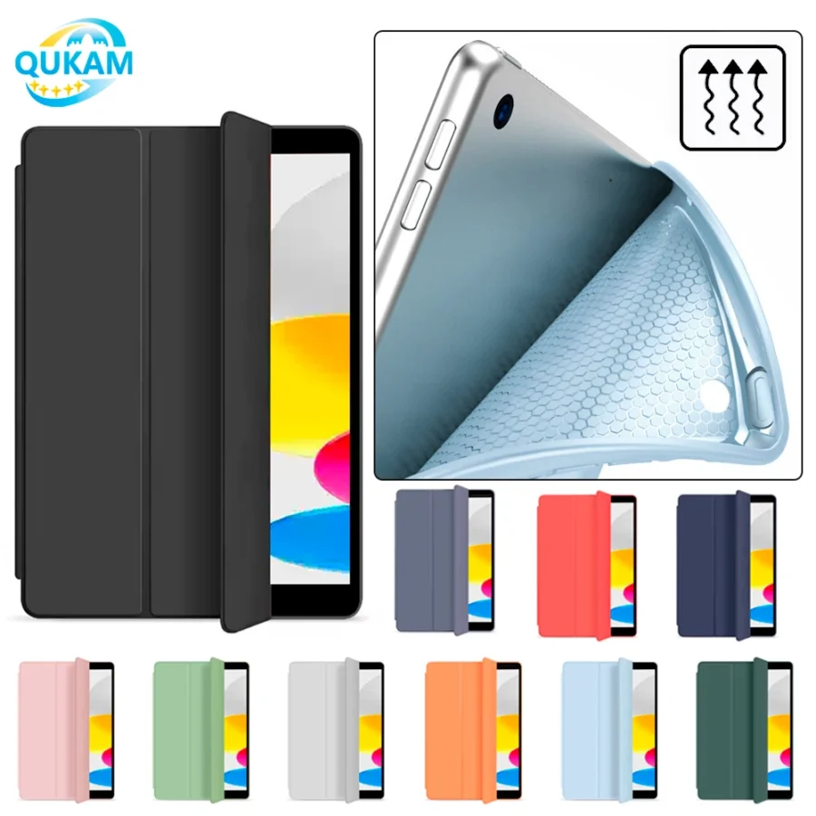 For iPad 9.7 2018 2017 Drop Resistant Tablet Case Magnetic Pu Leather Stand For iPad 10.2 5th 6th Air 1 2 3 4 5 7 8 9 10 Generat - Image 7