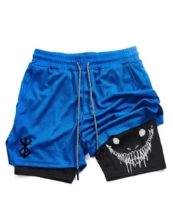 Alternative view of Berserk- Men's 2-in-1 sports shorts, running quick drying shorts, gym and fitness training, double layered