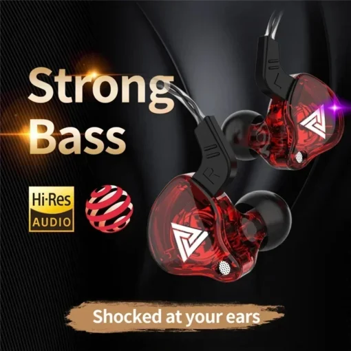 Wired Earbuds with Mic - HiFi Bass Stereo Sound and Copper Drivers for Music Enthusiasts - Image 6