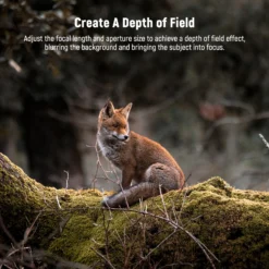 Alternative view of Telephoto Lens Attachment with 7X Magnification and 17mm Thread for Smartphone Users