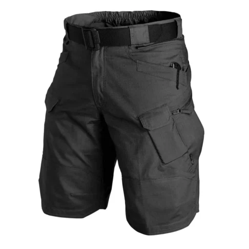 Urban Military Cargo Shorts with Waterproof and Quick Dry Features for Men - Image 7