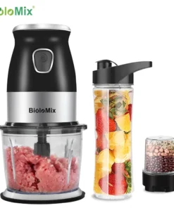 Braun 500W Multi-Function Food Processor with 800ml Chopper, Juicer, and Grinder