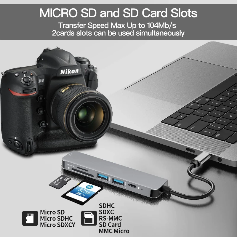 USB C Hub to 4K HDMI-Compatible USB 3.0 2.0 Type C PD Charging Dock for MacBook iPad Samsung S10 Dex TV Mouse Keyboard U Disk - Image 3