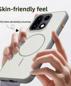 Alternative view of For OnePlus 15 Case Hard Silicone Skin Magnetic Wireless Charging Protective Back Cover For One Plus 15 OnePlus15 Phone Shell