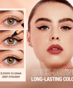 Alternative view of O.TWO.O Liquid Eyeliner Stamp Black Eye Liner Pencil Waterproof Long-lasting Easy to Use Cat Eyeliner Pen Make-up for Women