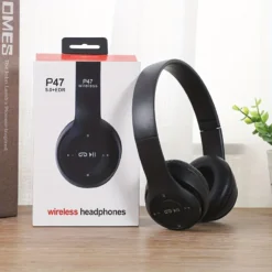 Alternative view of Wireless Bluetooth Stereo P47 Headset with Folding Design for Sports Gaming and iPhone/XiaoMi Users