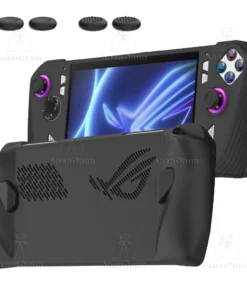ROG Ally Full Fit Protective Case Anti-fall Anti-scratch Anti-slip Silicone Soft Shell Thumb Grip Cap Joystick Cover Accessories