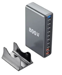 800W GaN Charger 10-Port USB C PD3.1 Fast Charging Station for iPhone 16/15 Samsung MacBook