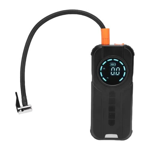Alternative view of Car Jump Starter Portable Air Compressor 10000mAh with Pressure Display Emergency Lighting Cordless Tire Inflator for Car Bike