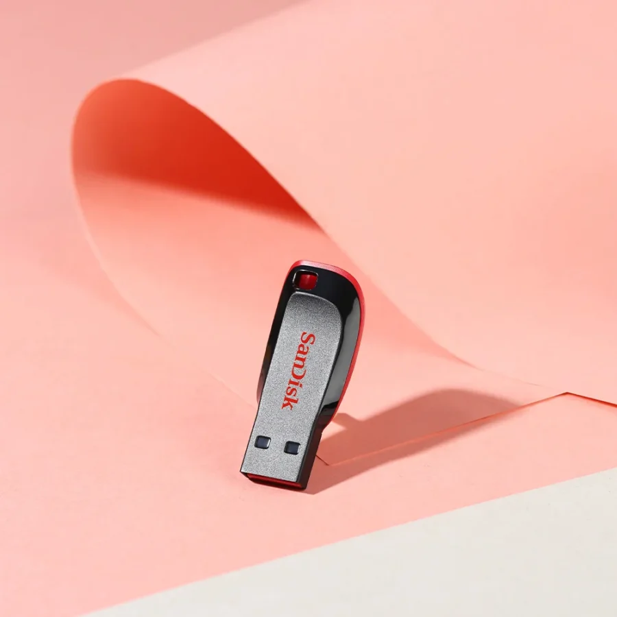 SanDisk USB Flash Drive, 128GB, Mini Pen Drive, USB 2.0, for PC - Image 5