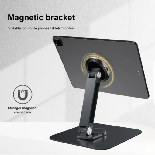 Aluminum Alloy Portable Monitor Stand with 360° Rotation and 5KG Load Capacity - Image 6