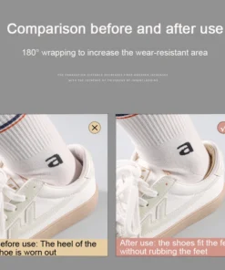 Alternative view of Heel Stickers Heel Protectors Sneaker Shrinking Size Insoles Anti-wear Feet Shoe Pads Adjust Size High Heel Cushion Inserts