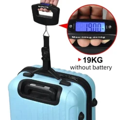 Digital Portable Scale with LCD Display for Weighing Luggage and Baggage up to 110lb/50kg