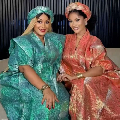 Traditional African Maxi Dress for Women - Dashiki Ankara Gown