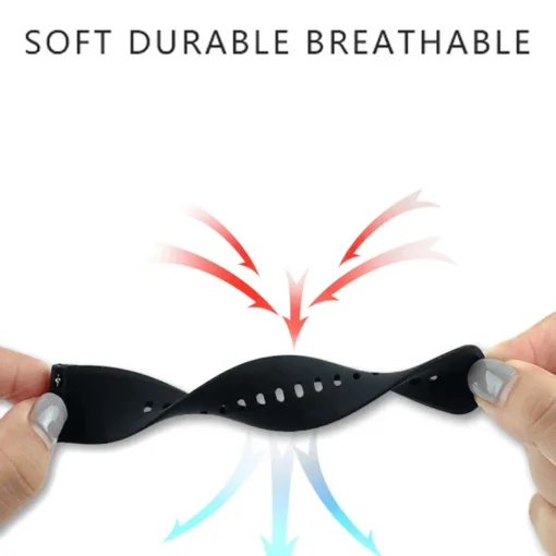 Silicone Quick Release Watch Strap for 22mm/20mm Smartwatches - Image 3