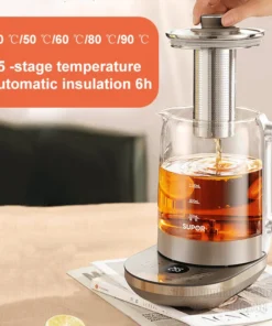 Alternative view of SUPOR 1.5L Mixing Electric Kettle Multi-functional Insulation Health Kettle 5-stage Temperature Household Kitchen Appliances