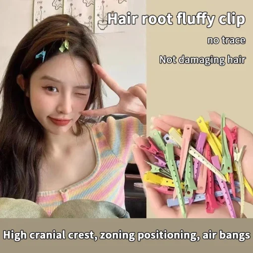 Professional Hair Clips with No Bend Design for Ladies Salon Use and Hair Styling - Image 4