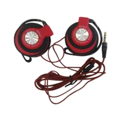 Over-Ear Headphones with Adjustable Ear Hooks and Heavy Bass for Music Enthusiasts