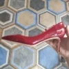 8cm Wine Red