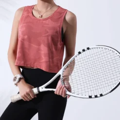 Breathable Mesh Camouflage Running Vest for Women's Workouts