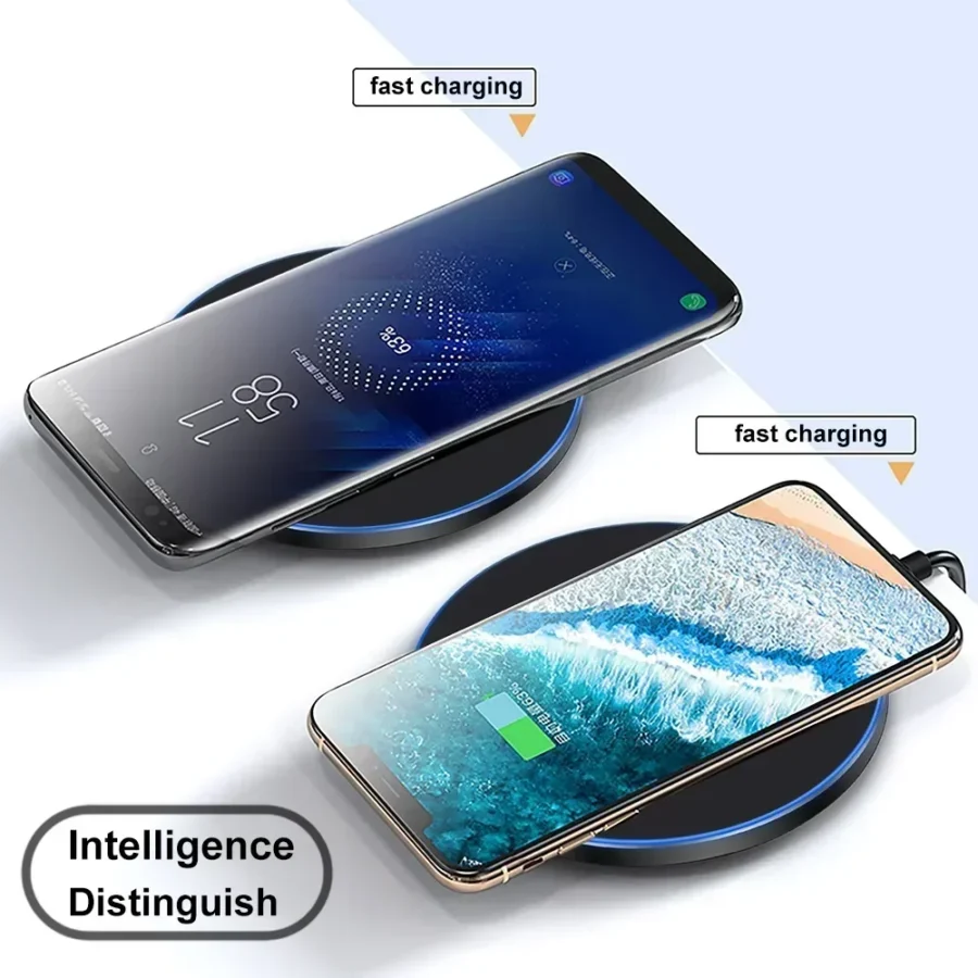 300W Fast Wireless Charging Pad for iPhone and Samsung Phones - Image 3