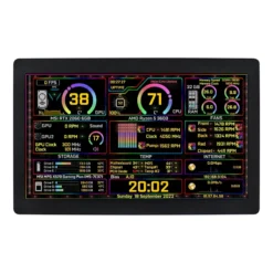 Alternative view of 7-Inch Portable USB-C IPS LCD Monitor with 1024x600 Resolution for Desktop Extended Mode Support