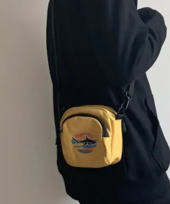 Alternative view of Mini Women's Bag Canvas Handbags Small Cloth Shoulder Crossbody Bags for Women 2023 Ladies Purse Phone Sac A Main Femme Bolsas