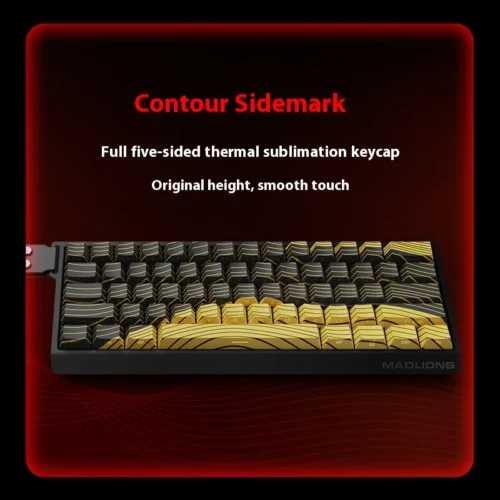 Alternative view of Madcatz Mad60 Mad68 HE 8k Mechanical Keyboard Magnetic Switch Wired 60% 68% Gaming Keyboards Rapid Trigger Rgb Customs Keyboards