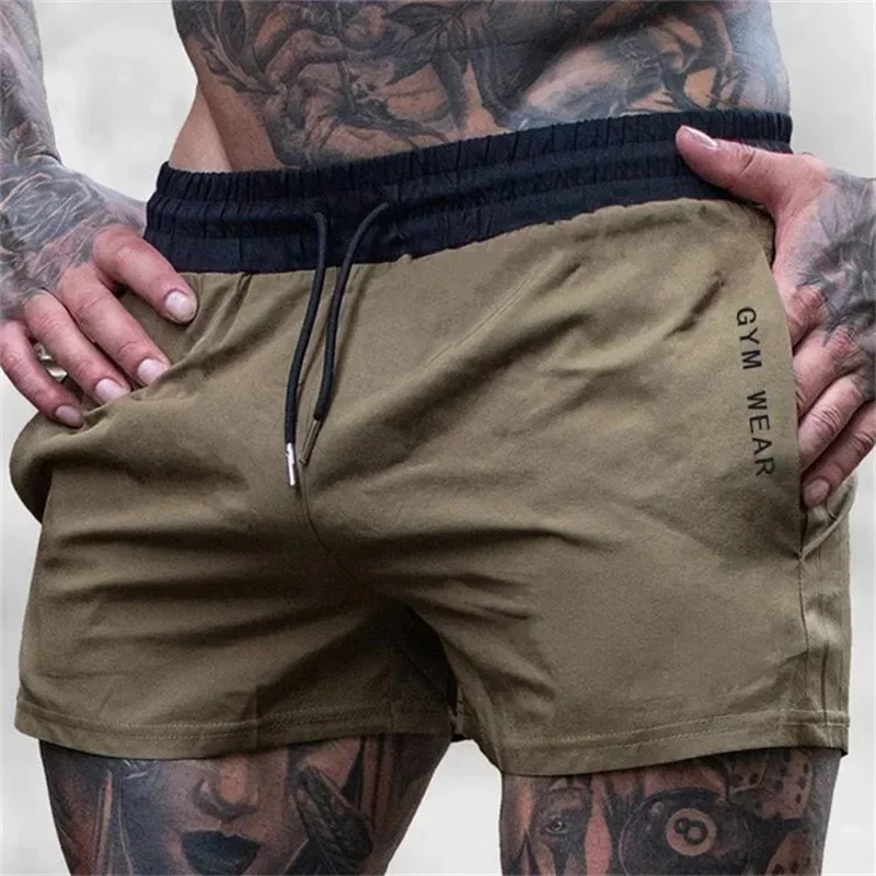 Men's Running Shorts - Quick-Drying Fabric - Elastic Fit for Fitness and Beach Activities - Image 5