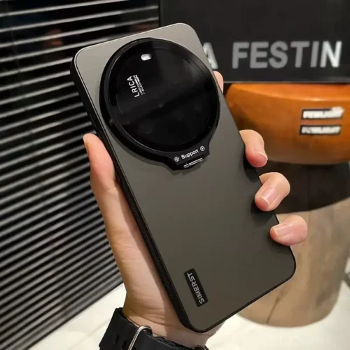 For Xiaomi 15 Pro Ultra Case Ultra-thin Heat Dissipation Matte Stand Premium Cover For Xiaomi 15 Ultra Shockproof Funda