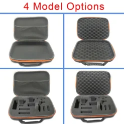 Alternative view of EVA Storage Box with DIY Sponge Case for Outdoor Tools, Earphones, and Drone Accessories