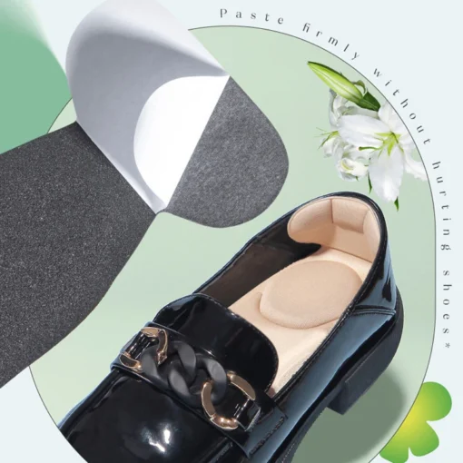 Memory Foam Insoles with Anti-slip Design for Women's High-heel Shoes, Breathable Comfort and Heel Protection - Image 5