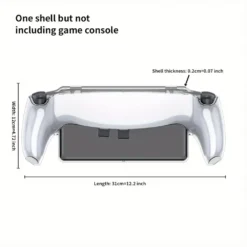 Alternative view of Transparent TPU Protective Cover with Shock-absorbing Design for PS Portal Gamers