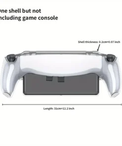 Alternative view of Transparent TPU protective cover, suitable for PS Portal - shock-absorbing and scratch resistant protective shell