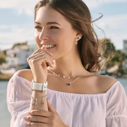 Silicone Strap for Apple Watch Bands with Adjustable Fit for Series Ultra, 2-11, 40-49mm - Image 5