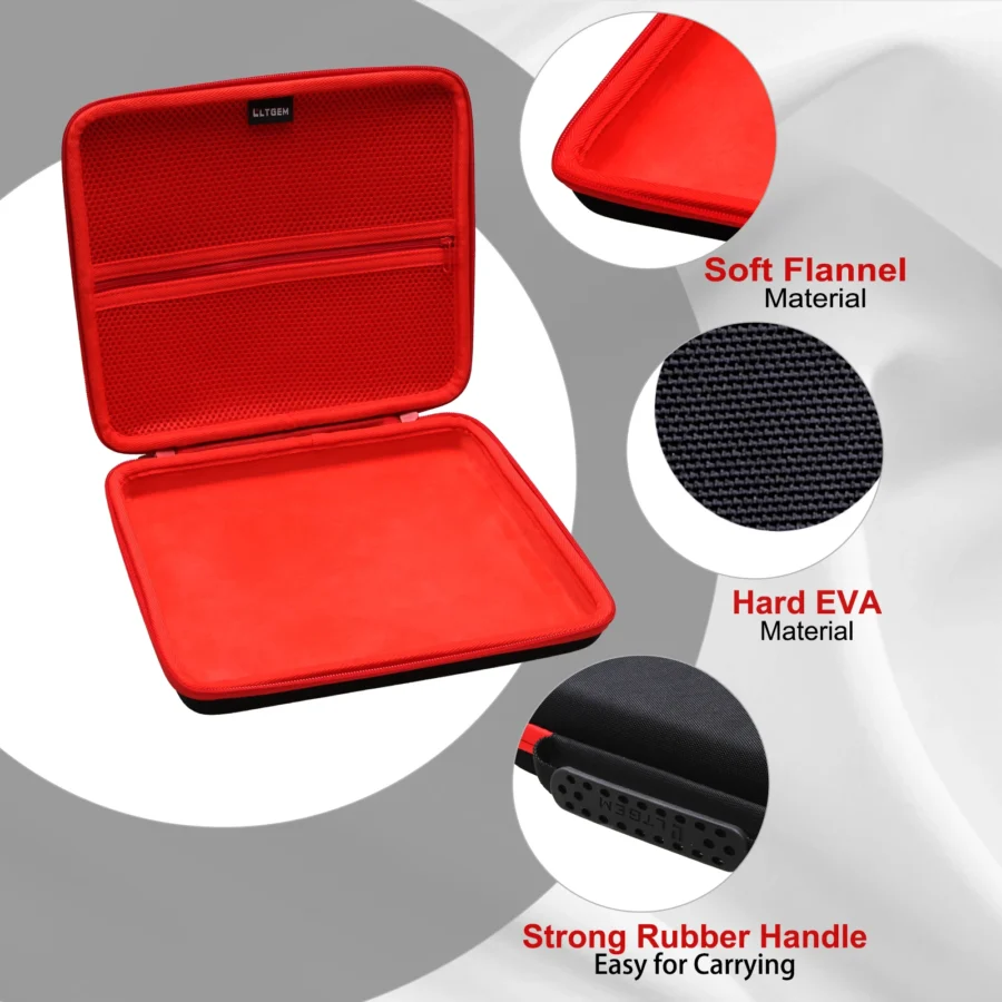 LTGEM EVA Hard Case for AKAI Professional APC Mini MK2 MIDI Pad Controller Waterproof Protective Carrying Storage Bag(only case) - Image 5