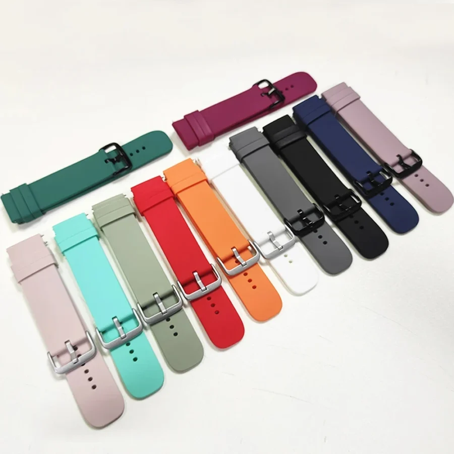 20mm 22mm Silicone Strap For Garmin Venu 3 Band Forerunner 265 255 245 165 Music Vivoactive 4 Bracelet Garmin Venu Sq2 Plus Belt - Image 2