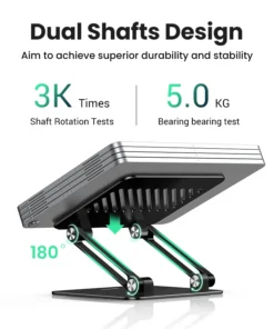 Alternative view of UGREEN Aluminum Tablet and Phone Stand for iPad and Smartphones
