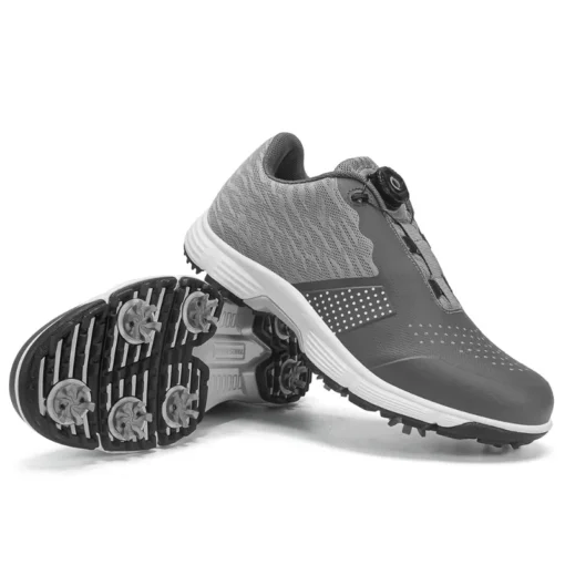 Waterproof Golf Shoes with Non-Slip Tread for Men - Image 3