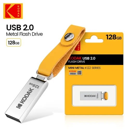 KODAK Metal USB Flash Drive - 32GB, 64GB, 128GB