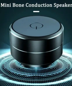 Portable Mini Bone Conduction Bluetooth Speaker - Wireless Stereo Audio