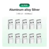 10pcs Silver