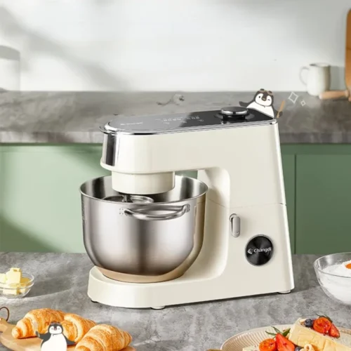 Alternative view of Light Tone 220V Stand Mixer - Multifunctional Dough and Flour Mixer