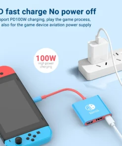 Portable Docking Station TYPE C Hub with HDMI USB 3 0 Perfect for Travel Gaming Compact Design Easy Setup