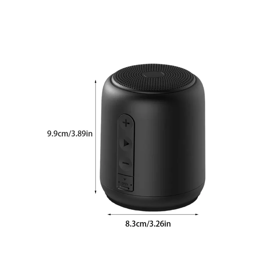 High-Fidelity Wireless Bluetooth Speaker - 360-Degree Sound, Stylish Design - Image 6