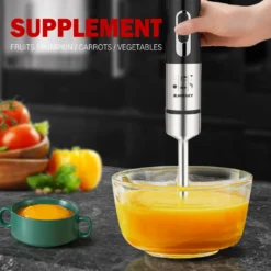 Alternative view of Bona 2000W Multifunctional Handheld Blender - Versatile Baby Food Maker and Meat Grinder