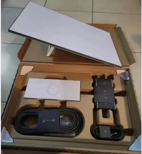 Alternative view of Wireless Satellite Communications Starlink V3 Outdoor From US To Worldwide X With Rectangular Dish Router And Pipe Adapter